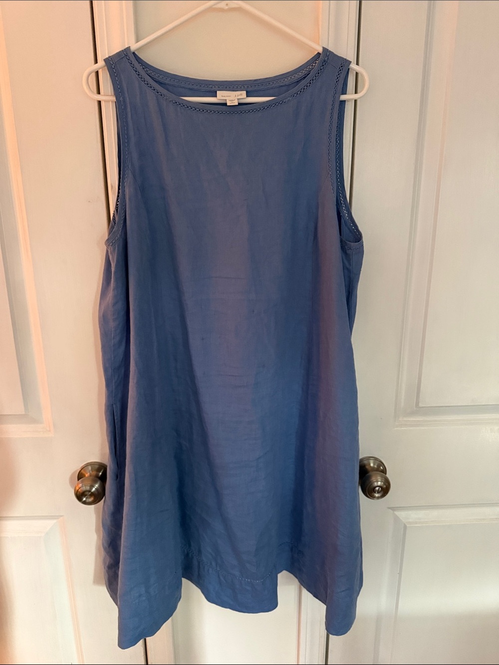 J. Jill Periwinkle Sleeveless Tunic Tank